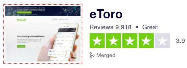 eToro hodnocení odborníků na Trustpilot.com